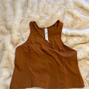 lululemon athletica Brown Tank Top